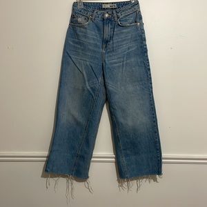 TopShop Wide Leg High waisted jeans